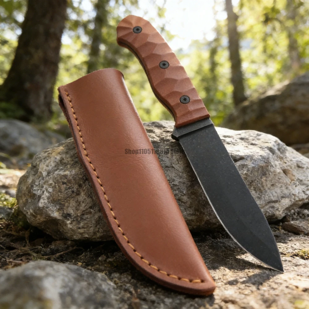 Fishing Equipment Gifts - Nóż survivalowy z ostrzem stałym i