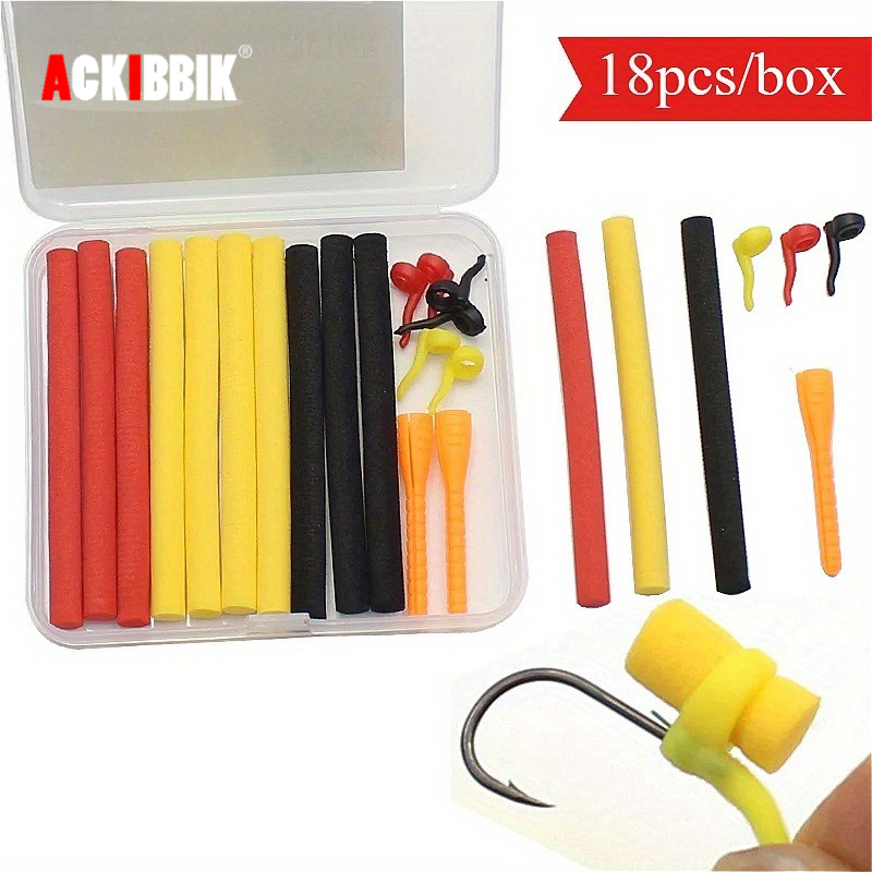 Carp Fishing Tackle - 18 szt./pudełko Akcesoria do połowu karpi