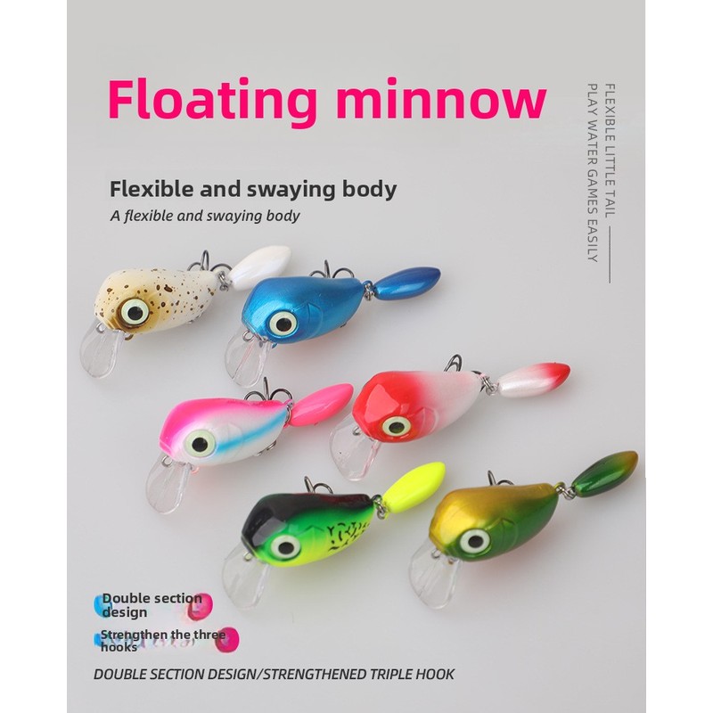 Fishing Equipment Japan - Mikro przynęta powierzchniowa typu crankbait, japoński