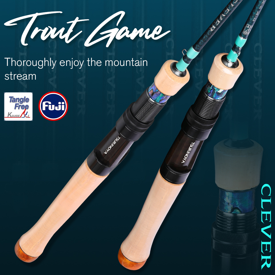 Fishing Equipment Guide - Wędka spinningowa/castingowa TSURINOYA Ultra-light Game CLEVER