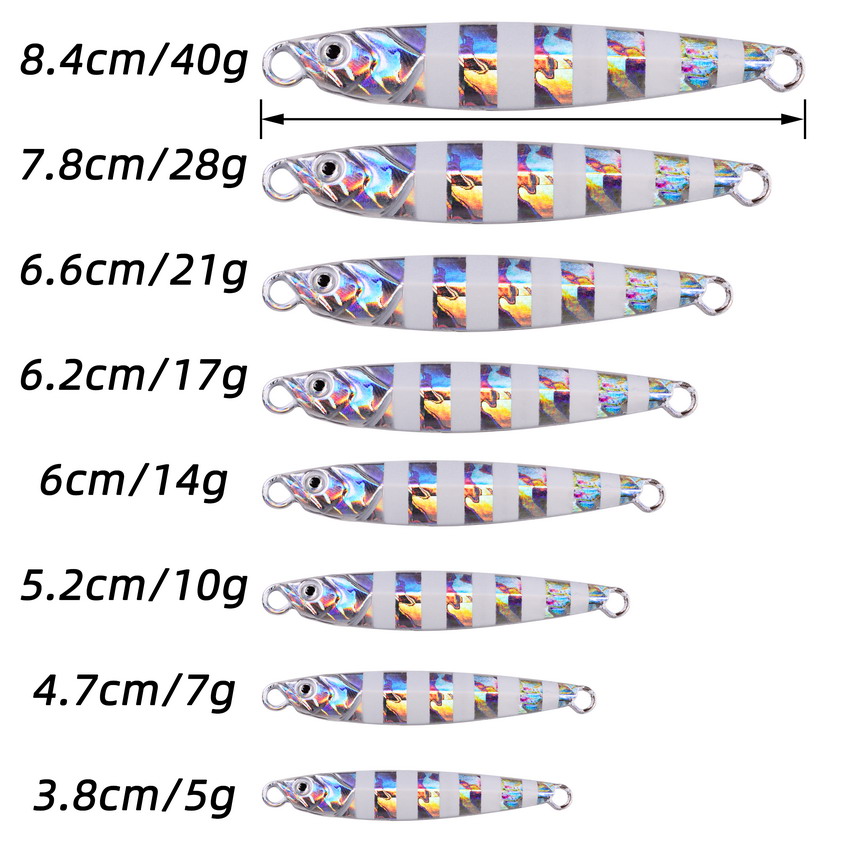 10szt Metal Jig 7g 10g 14g 17g – Fishing Equipment Parts recenzja i cena