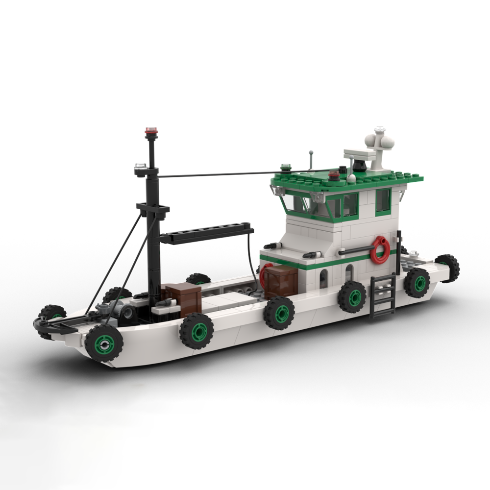 Model łodzi rybackiej MOC Kloc – Fishing Equipment Gifts recenzja i cena